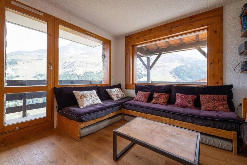 L'Arc-En-Ciel - Appartement Sur Les Hauteurs Du Mottaret Avec Acces Aux Pistes Les Allues Εξωτερικό φωτογραφία